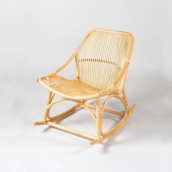 イス・チェア 籐ロッキングテラスチェア 87×64×80cm