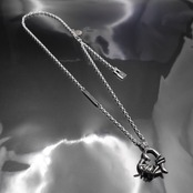 THORNY HEART #1 NECKLACE with GODSIZE® I.D. TAG / ソーニーハート#1ネックレス ゴッドサイズ® I.D.タグ