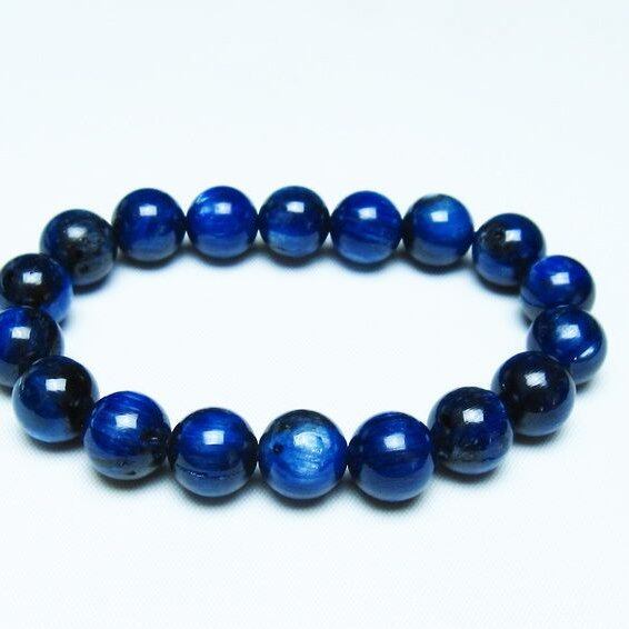 カイヤナイト ブレスレット 11mm 一点物 メール便可 [M便 1/10] 111-48012