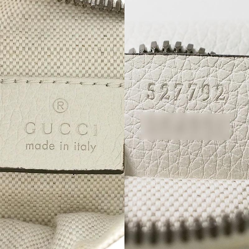 グッチ GUCCI ロゴプリント シェリーライン ボディ ウエストバッグ