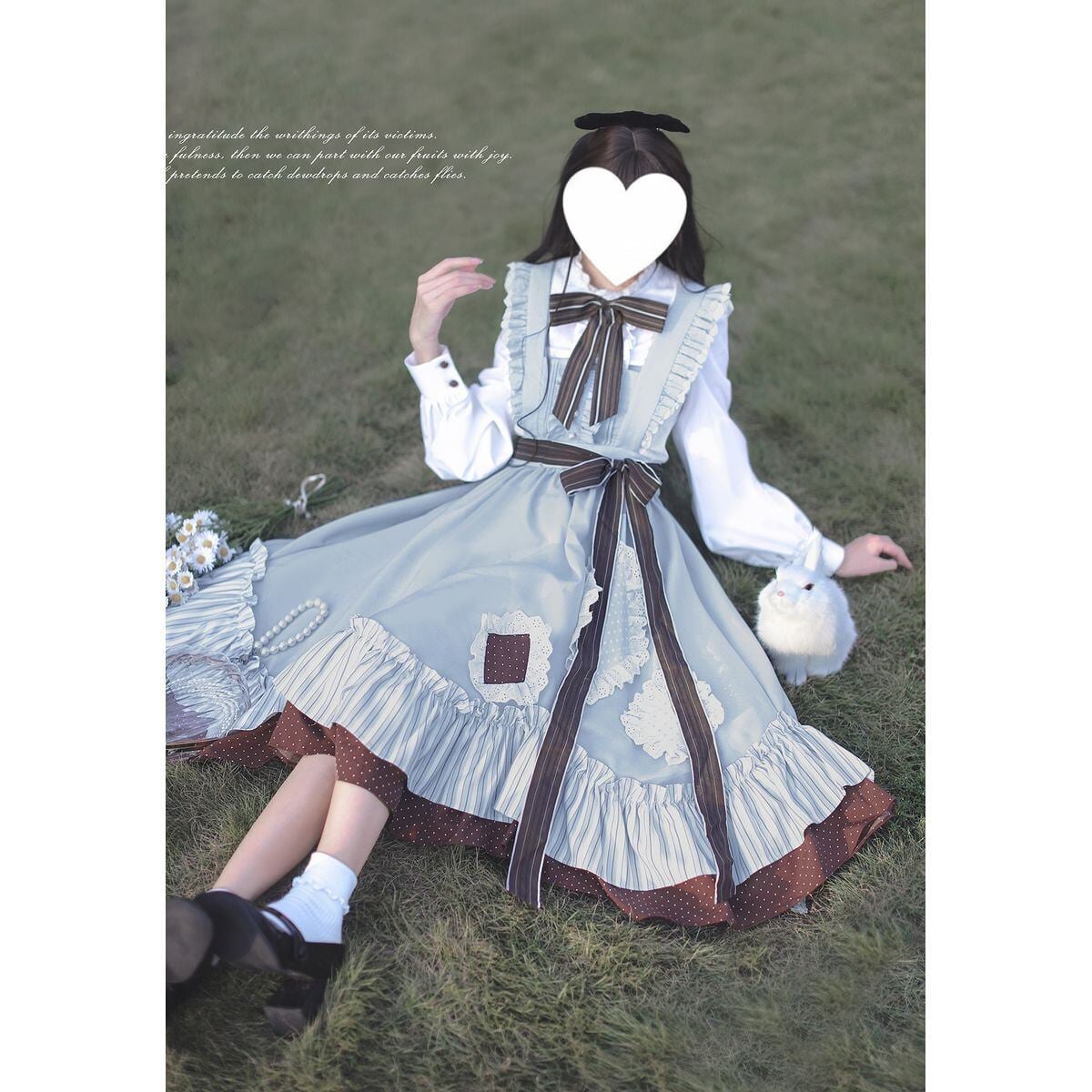 エレガントアリスセットアップ：ジャンパースカート | Maiden's Rêve