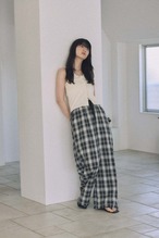 DU260520 Check Relux Pants 【set up可】【T sizeあり】【7月上旬一部予約商品】
