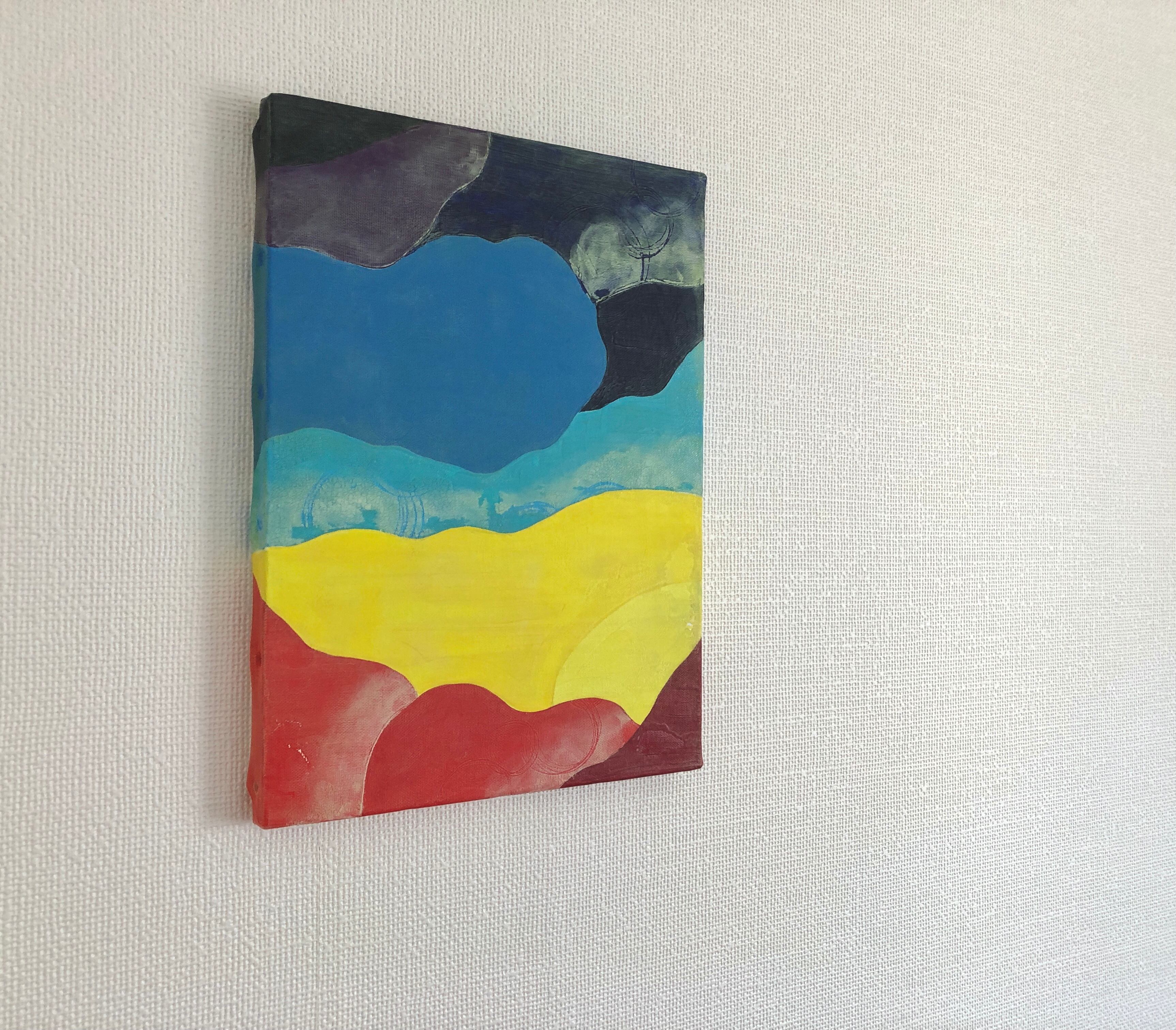 デザート｣ F4キャンバス アクリル画 アクリル絵の具 原画作品 | yuto 