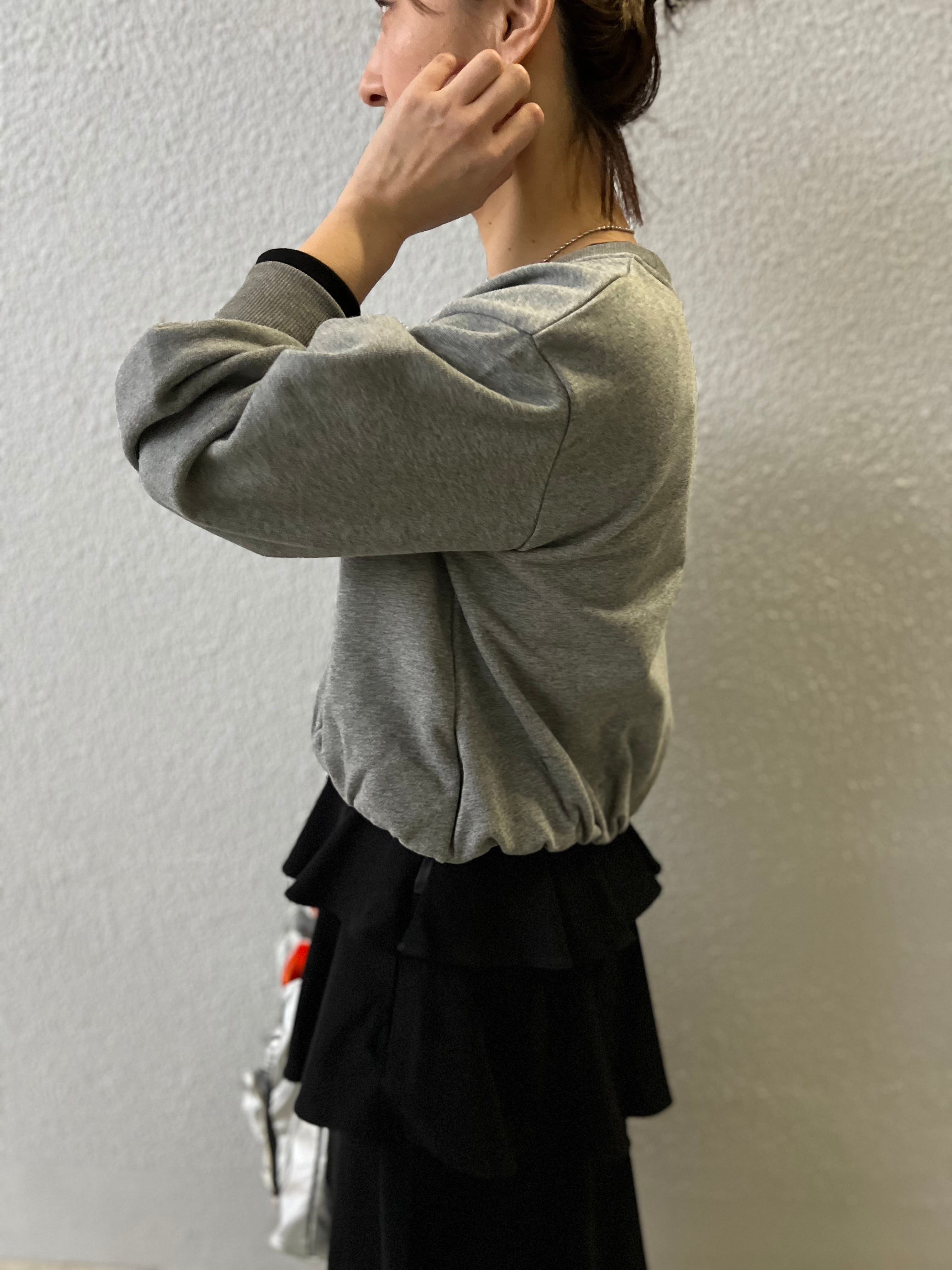 【SELECT】配色レイヤードバルーンプルオーバー 25-0679