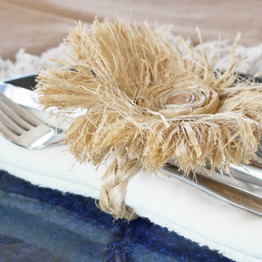 ラフィアナプキンリング (SC-573) | Naturalsoul