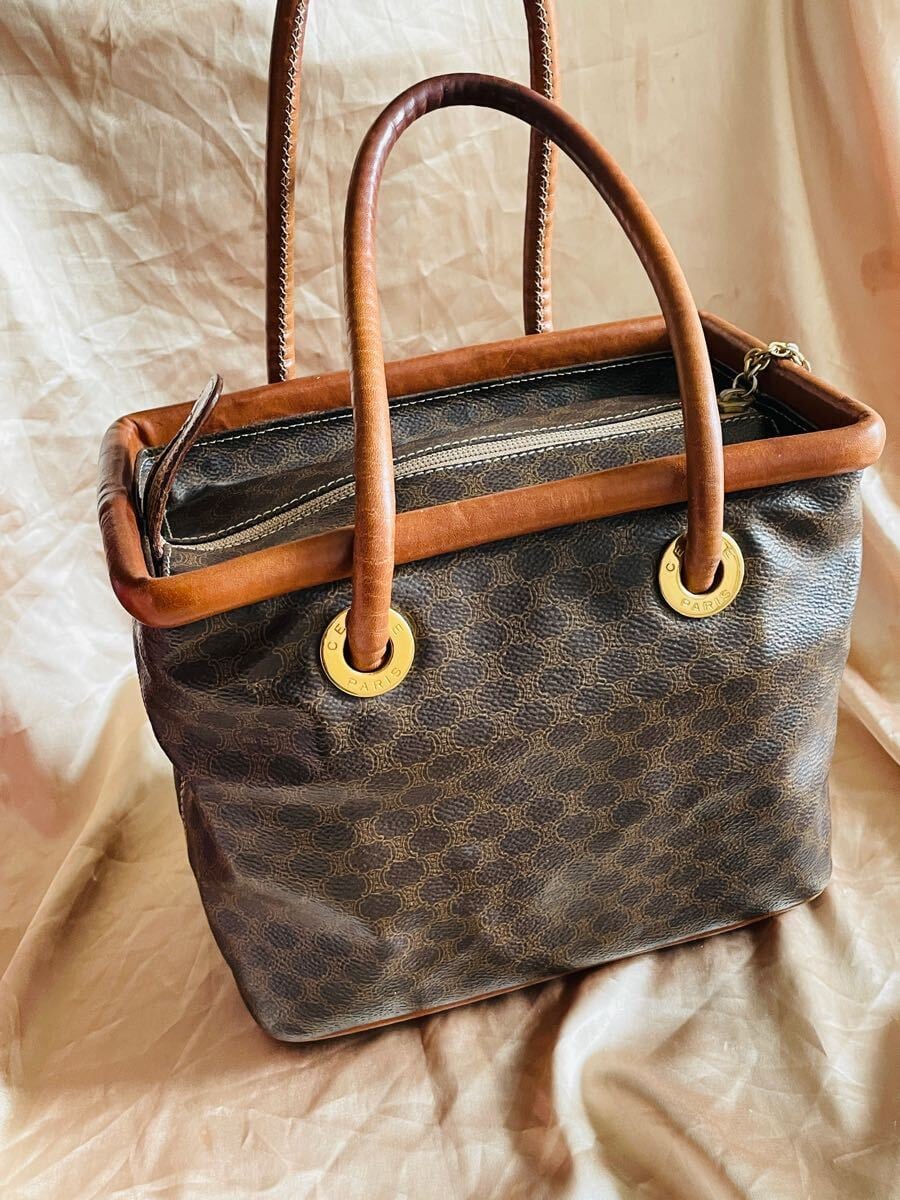 HERMES エルメス ビニール ケリー ハンドバッグ クリア オレンジ