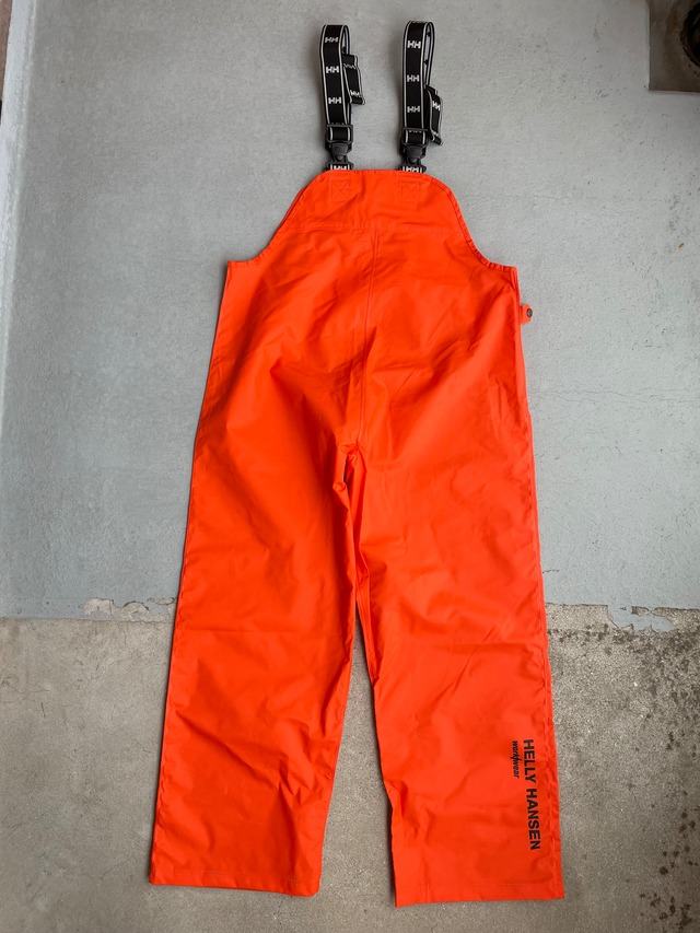 【S/Orange】HellyHansen WorkWear Rain Bib