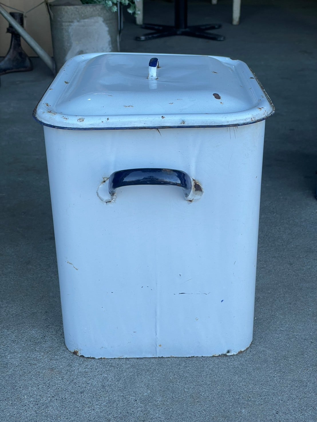 ホーロー ブレッド缶 ホワイト | House of Paddington イギリス