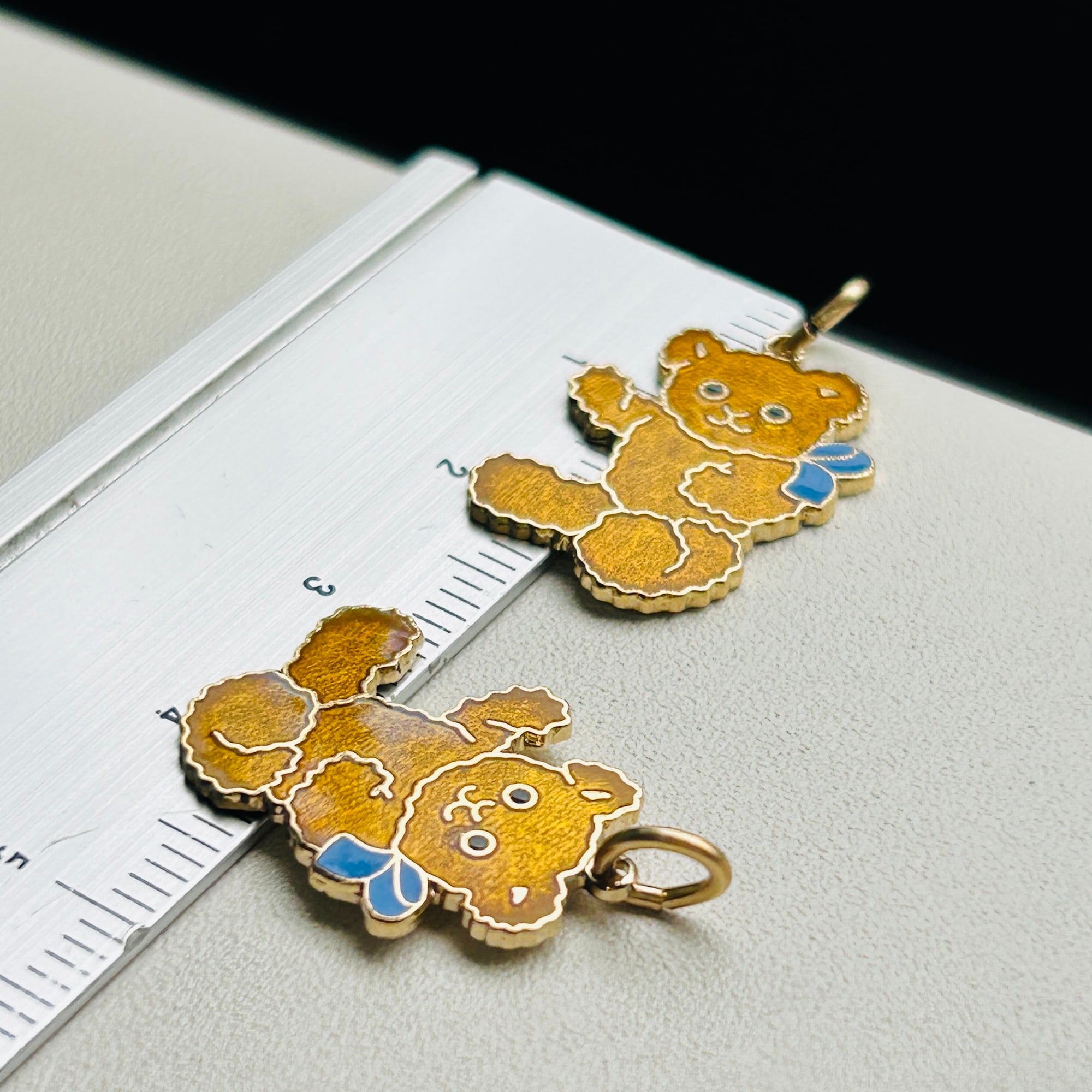 GPシルバー925 Teddy Bear チャーム | Milo Antiques & Vintage