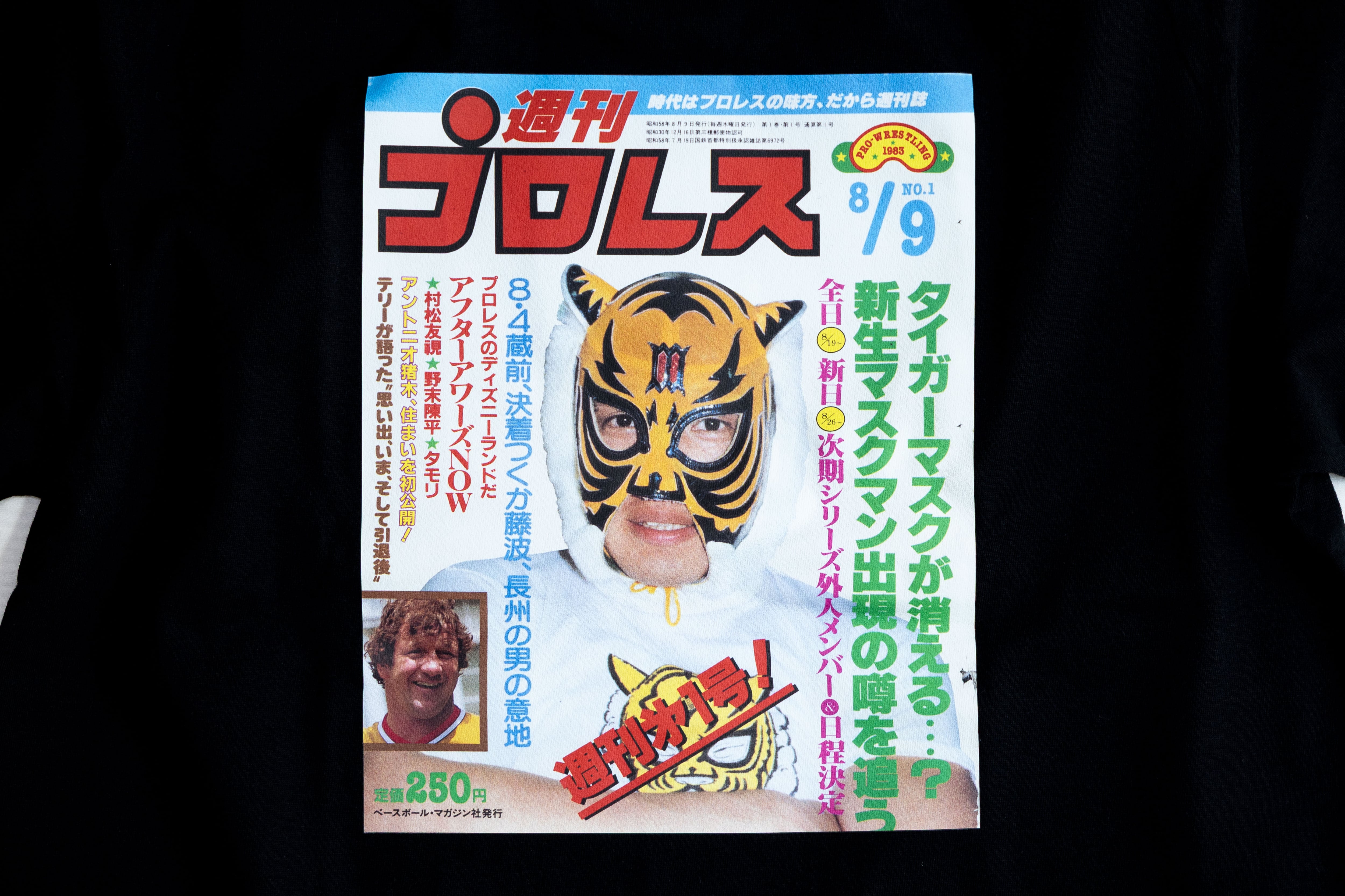 別途送料】ベースボール・マガジン社創立80周年記念「週刊プロレス創刊