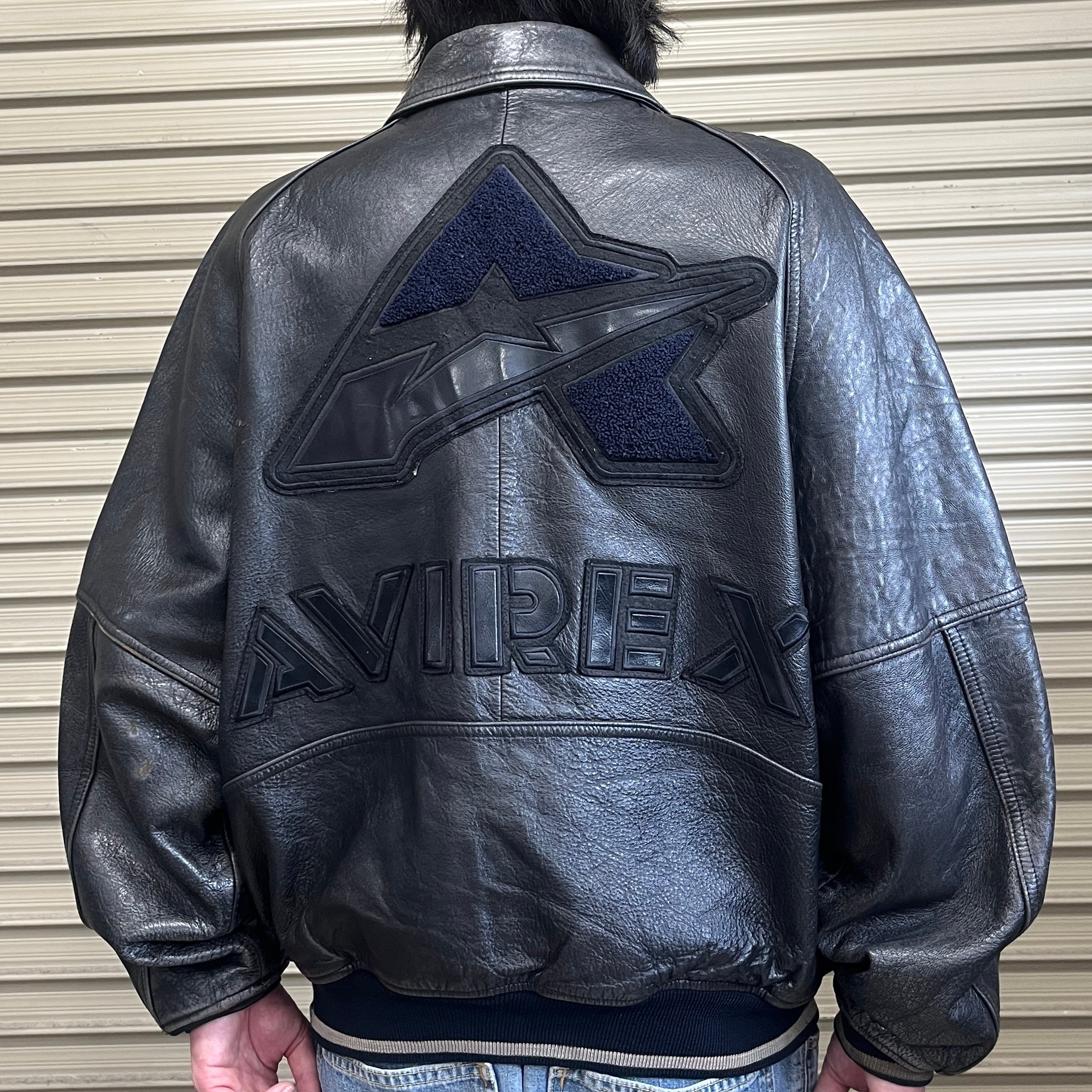 AVIREX leather jacket  アヴィレックス