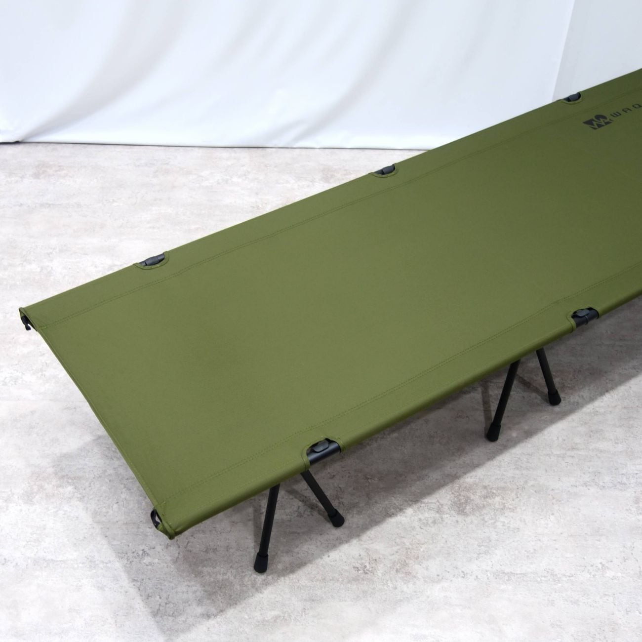 極美品 ワック WAQ 2WAY フォールディング コット タン キャンプ 寝具