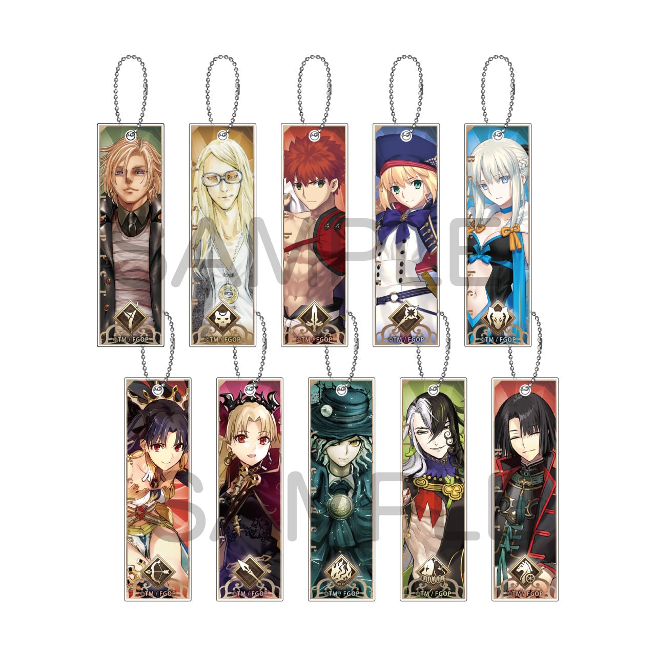 Fate/Grand Order ついコレ トレーディングアクリルキーホルダー Vol.3 BOX 全10種