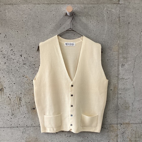Simple knit vest