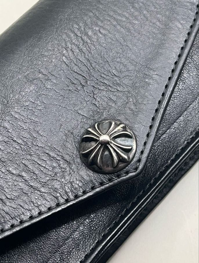 CHROME HEARTS クロムハーツ コノリーレザー マルチケース カード