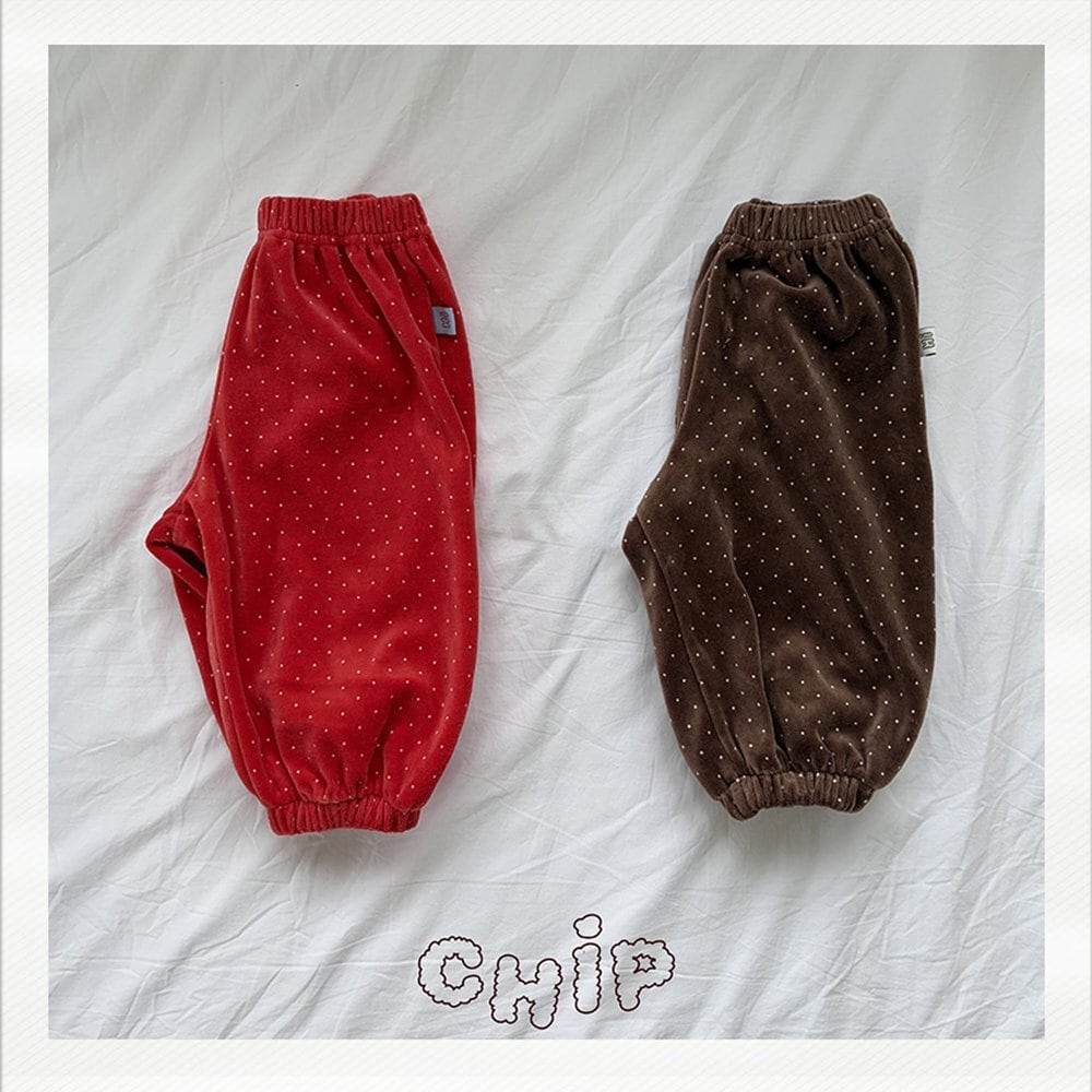 70-100 ꒰ 予約 ꒱ Mushroom banding pants / CHIP ⸝⋆