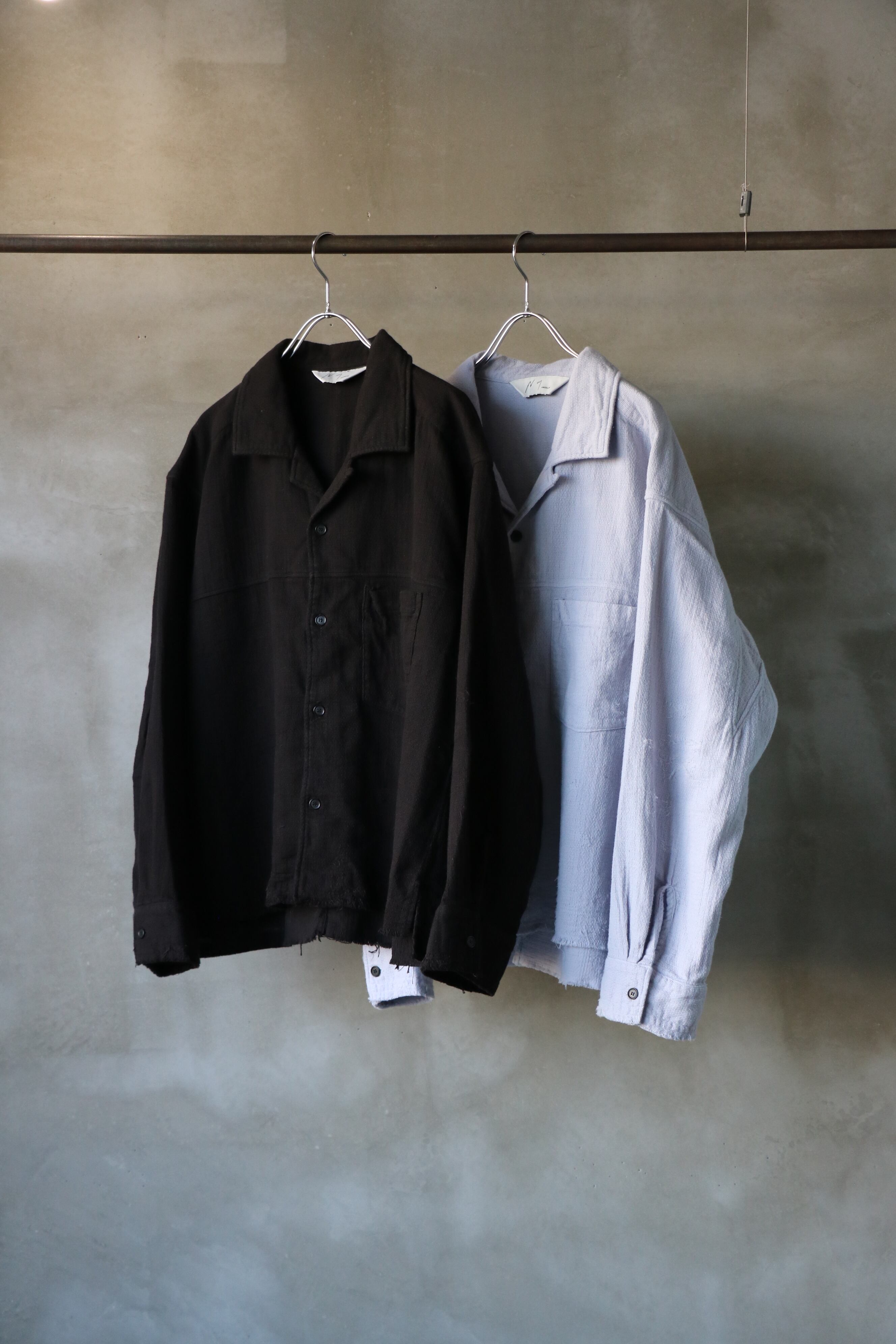 Ancellm - DOUBLEGAUZE SHIRT - / ANC-SH60 / アンセルム ダブルガーゼ 