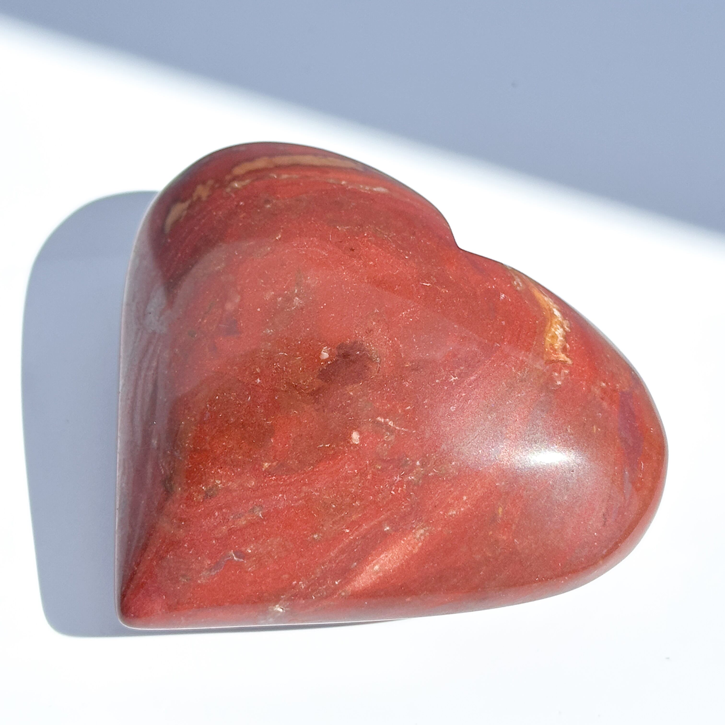 レッドジャスパー ハート31◇ Red Jasper ◇天然石・鉱物