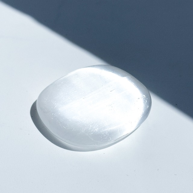 セレナイト パームストーン31♢Selenite♢天然石・鉱物・パワーストーン・インテリア