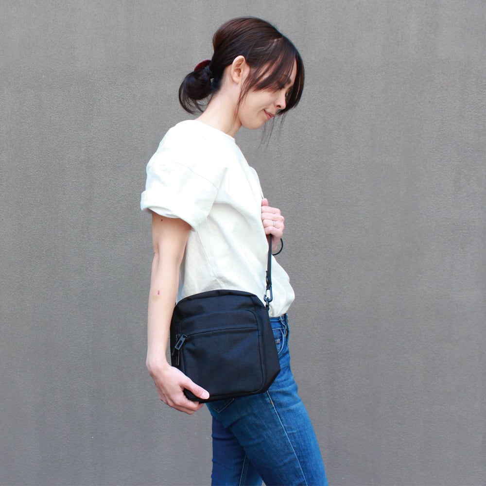 Functional 039ti ヘザーナイロン ミニ ショルダーバッグ 収納充実 メンズ レディース ユニセックス ファンクショナル Rawcreate Online Store