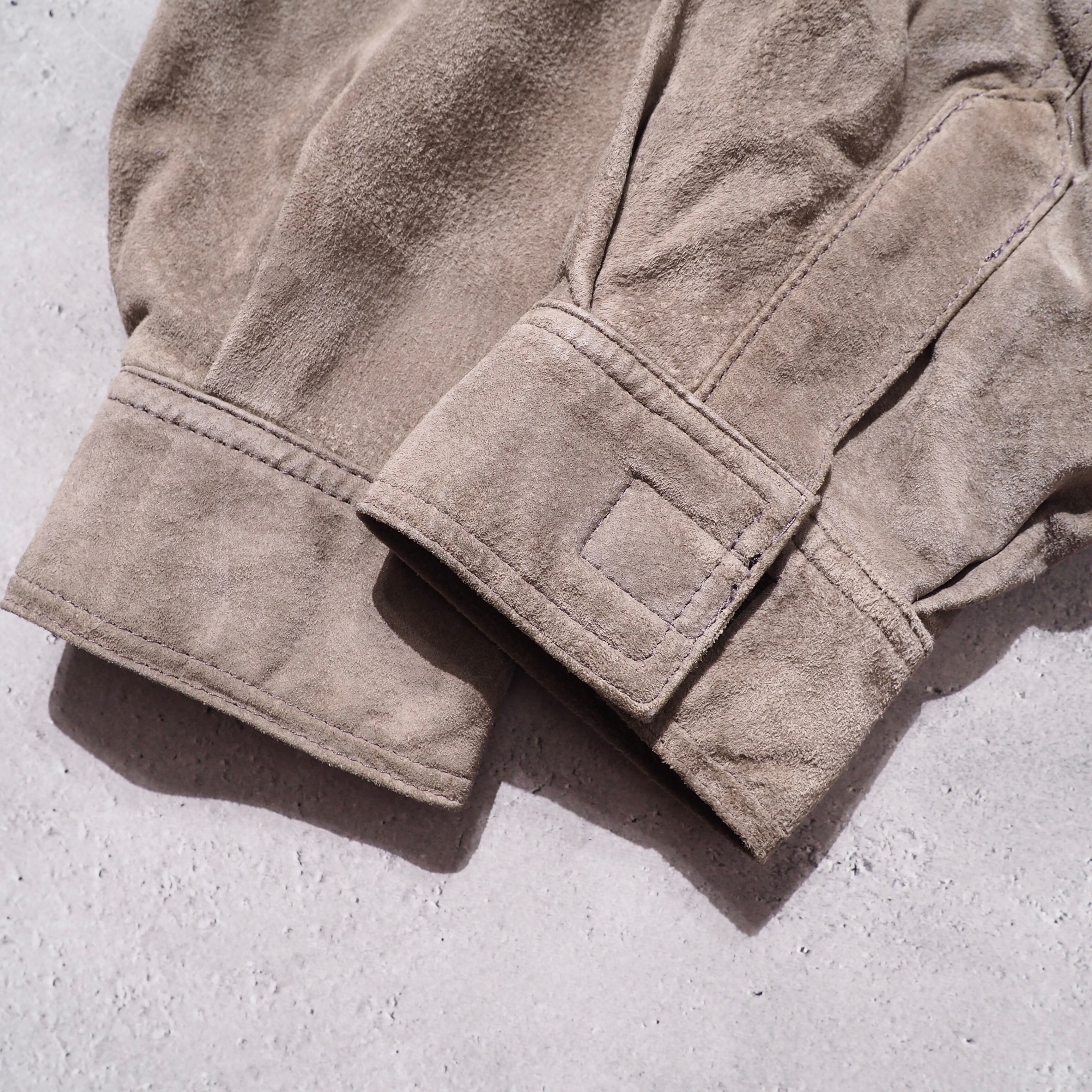 ” Wilsons ” Separation silhouette Design vintage leather jacket