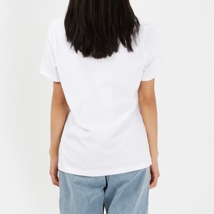 SALE 【HIPANDA ハイパンダ】レディース Tシャツ WOMEN'S HIPANDA LOGO SHORT SLEEVED T-SHIRT / WHITE・BLACK