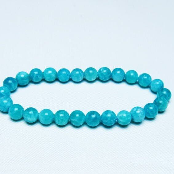 アマゾナイト ブレスレット 7mm 一点物 メール便可 [M便 1/10] 111-47815
