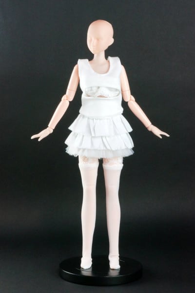 ドール服 1/6 女性用27 セクシーパンクセット CC280 DF - 画像4