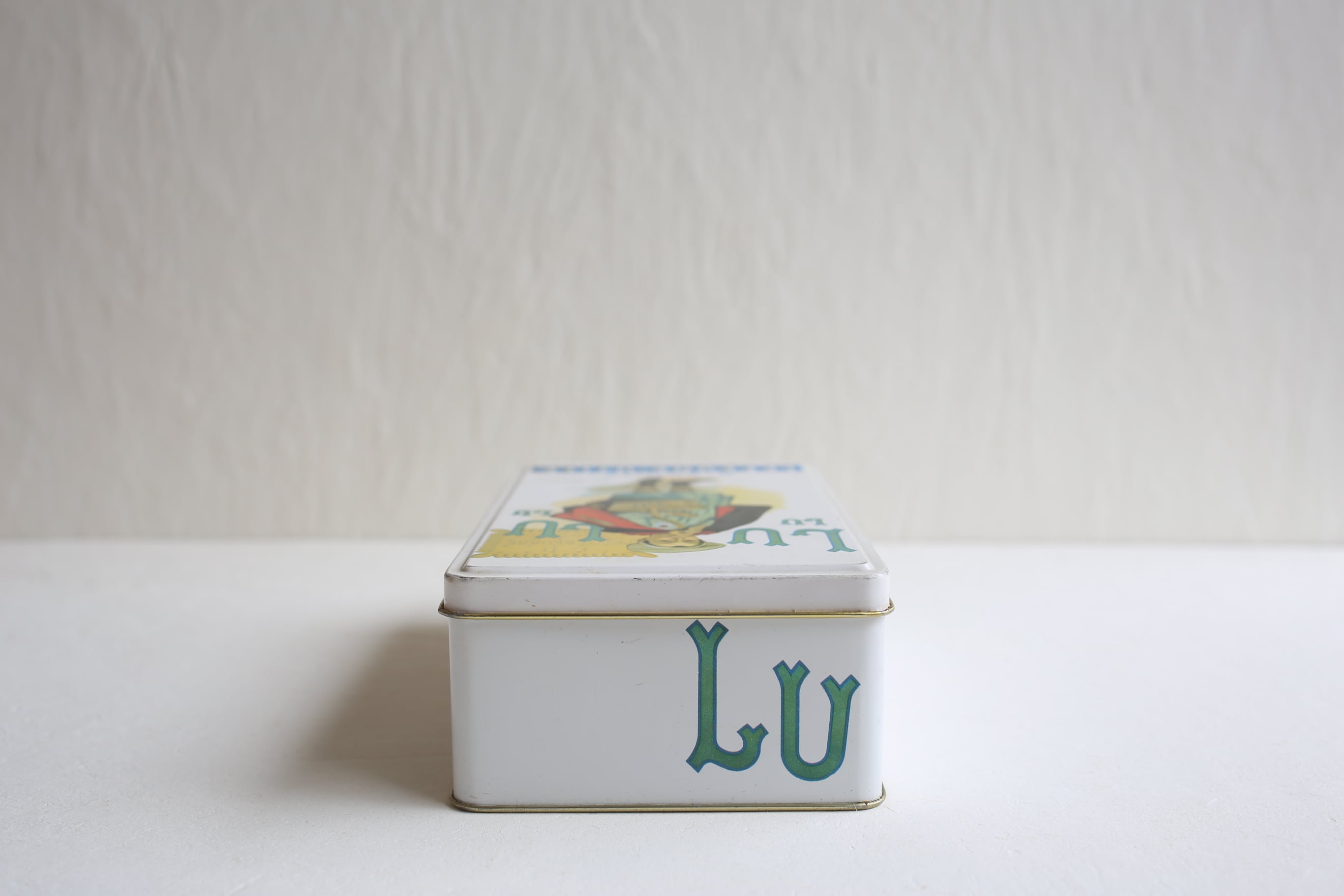 フランス アンティーク ヴィンテージ LU TIN缶『PETIT BEURRE』 N