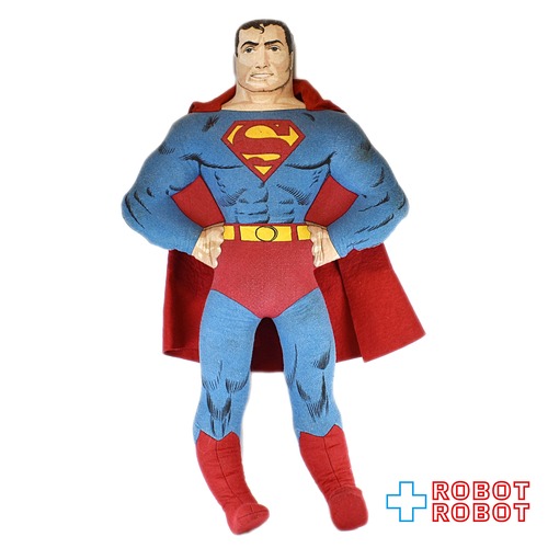 スーパーマン クロスドール ぬいぐるみ人形 65センチ トイワークス社 1977