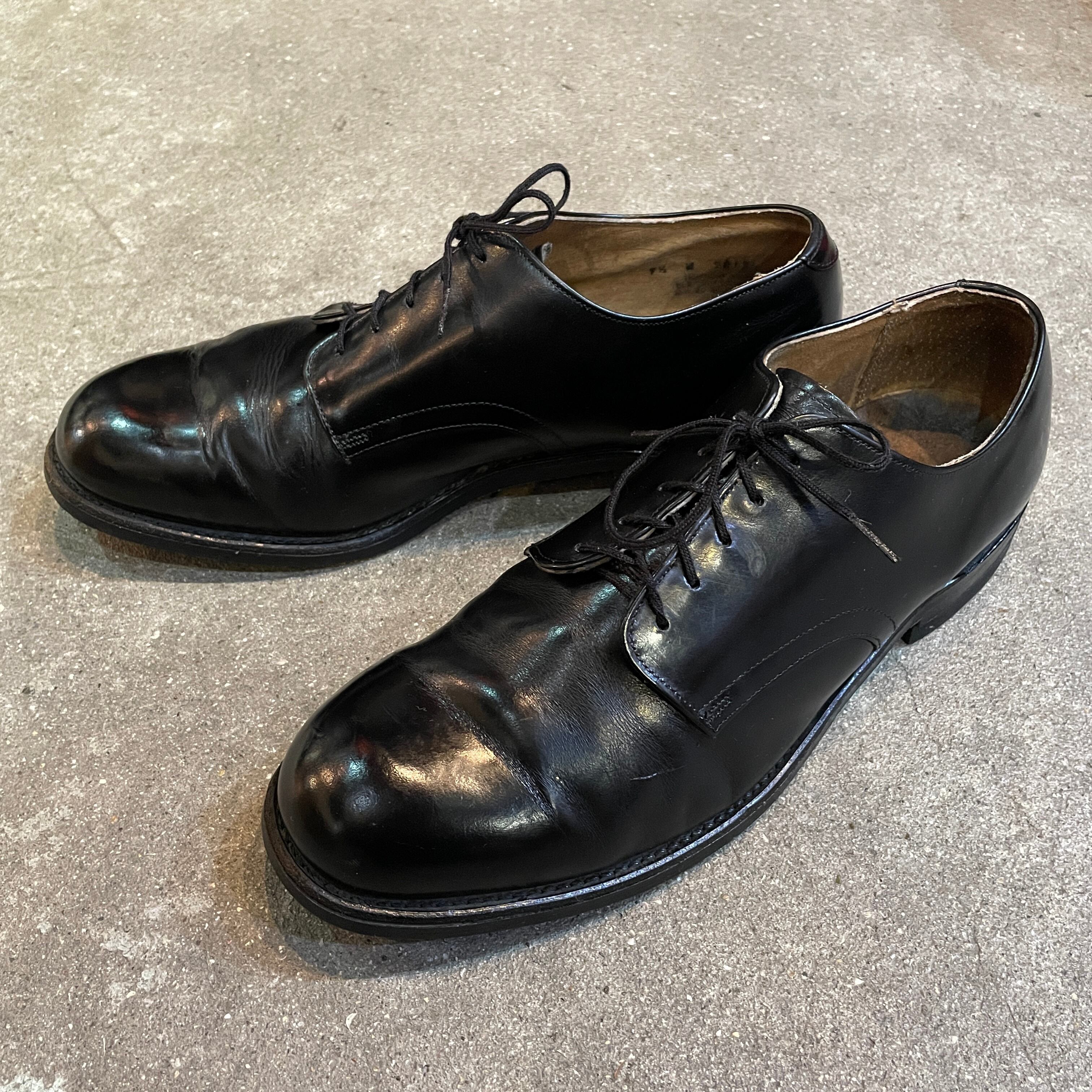 80s us navy 細かい サービスシューズ 8 1/2