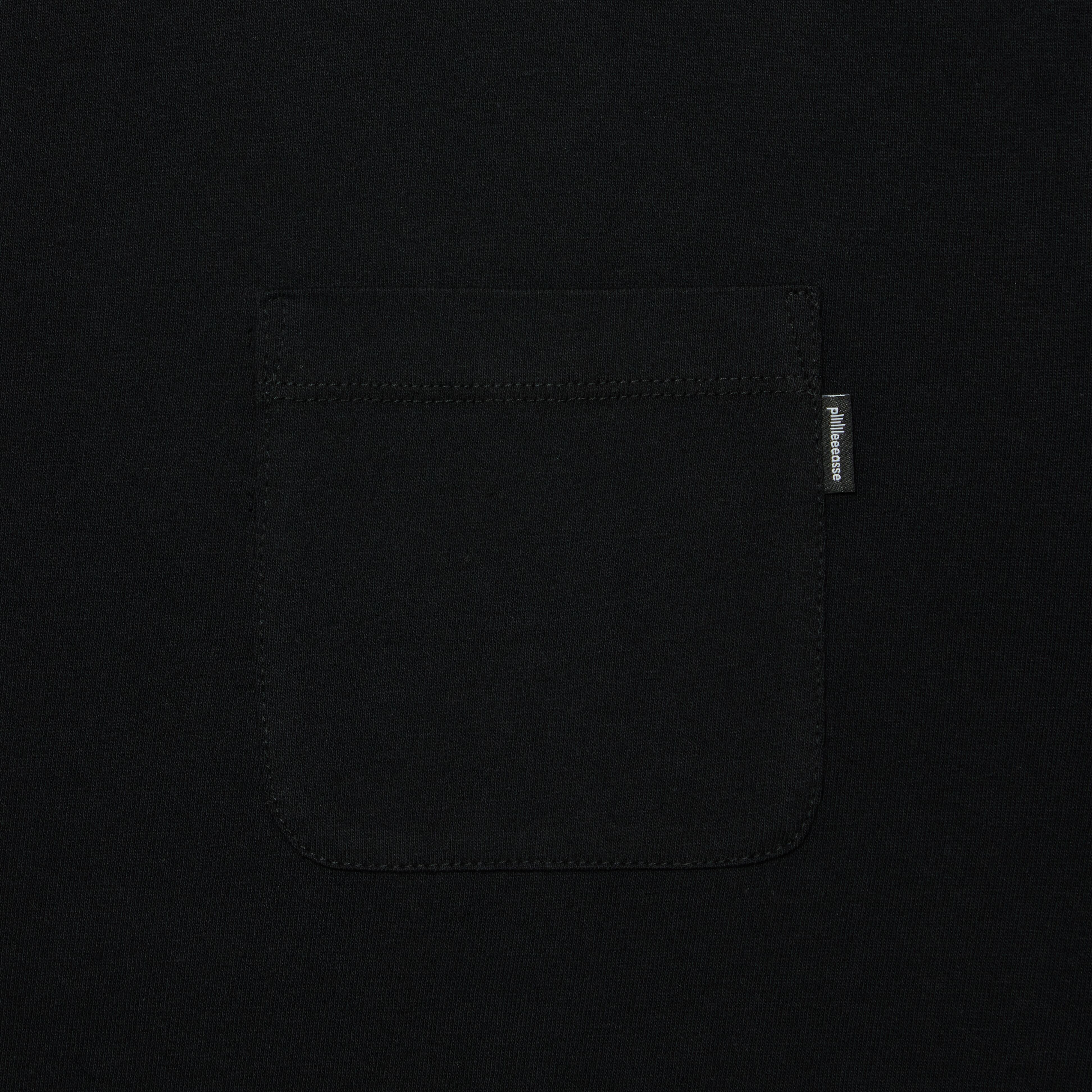 plllllleeeasse long sleeve tee (BLACK)