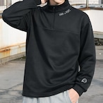 スタンドカラートップス