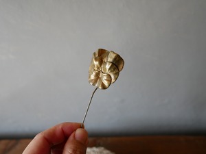 フランスアンティーク ハットピン ”PANSY” B
