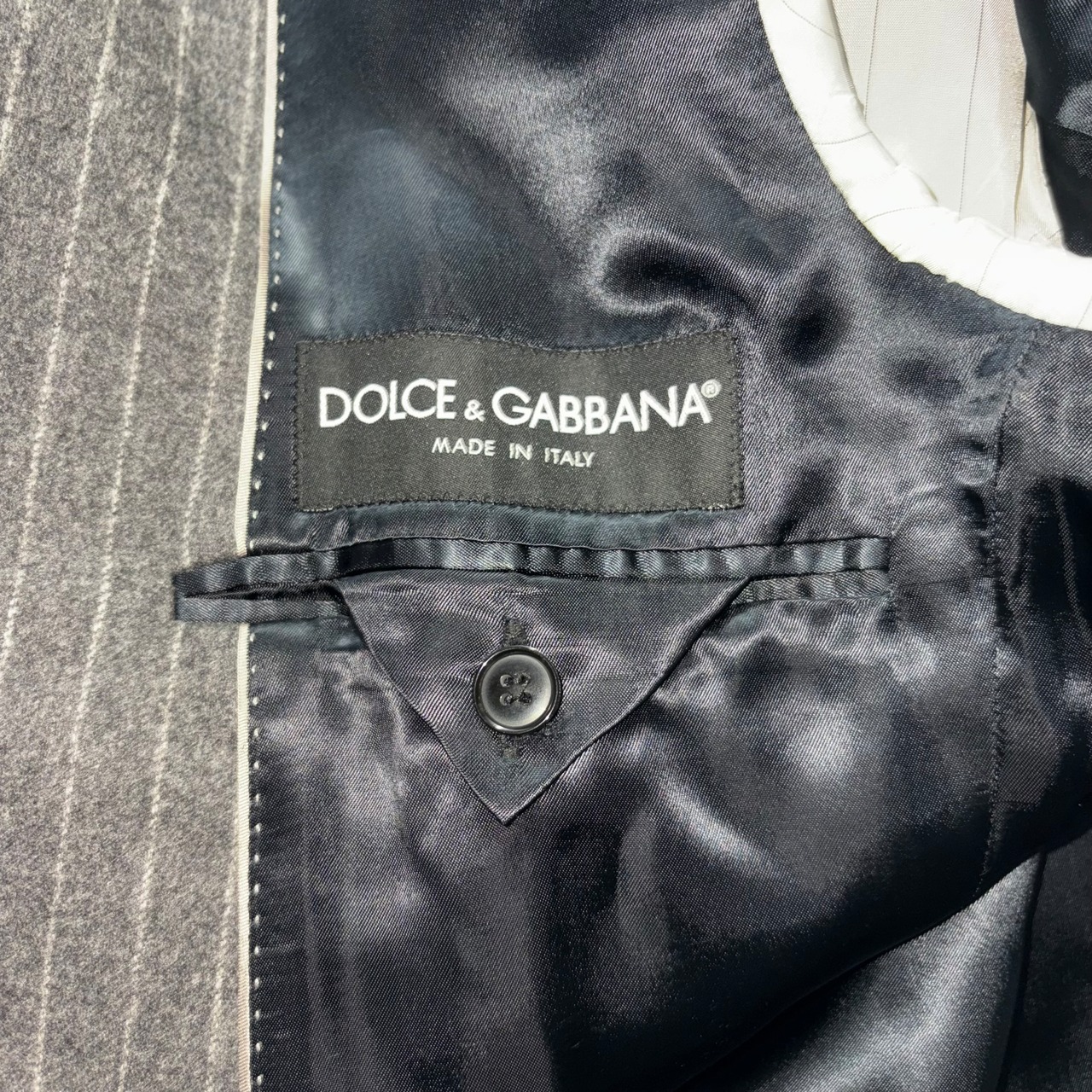 DOLCE&GABBANA piping tailored jacket