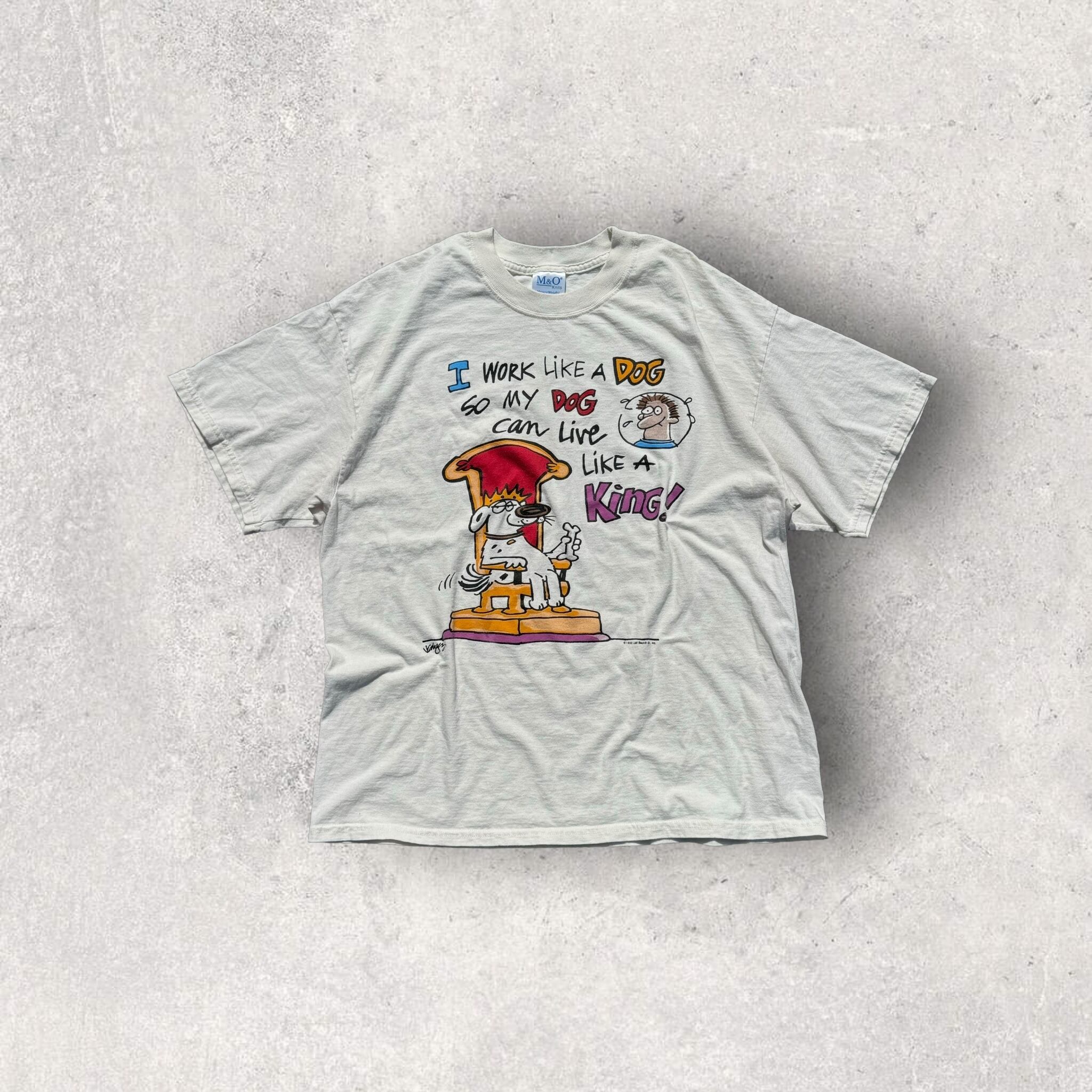 "90's M&O"art print t-shirt