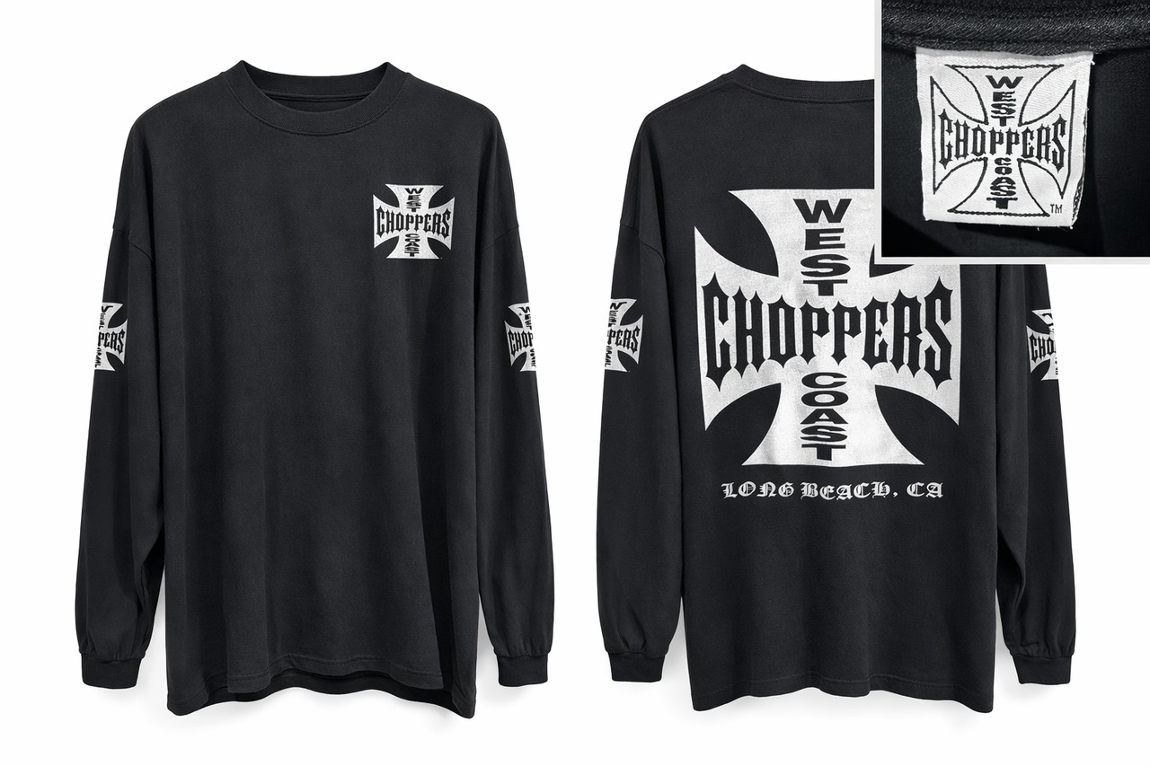 West Coast Choppers ウエスト　コースト　チョッパーズ　アイアンクロス　ロンT