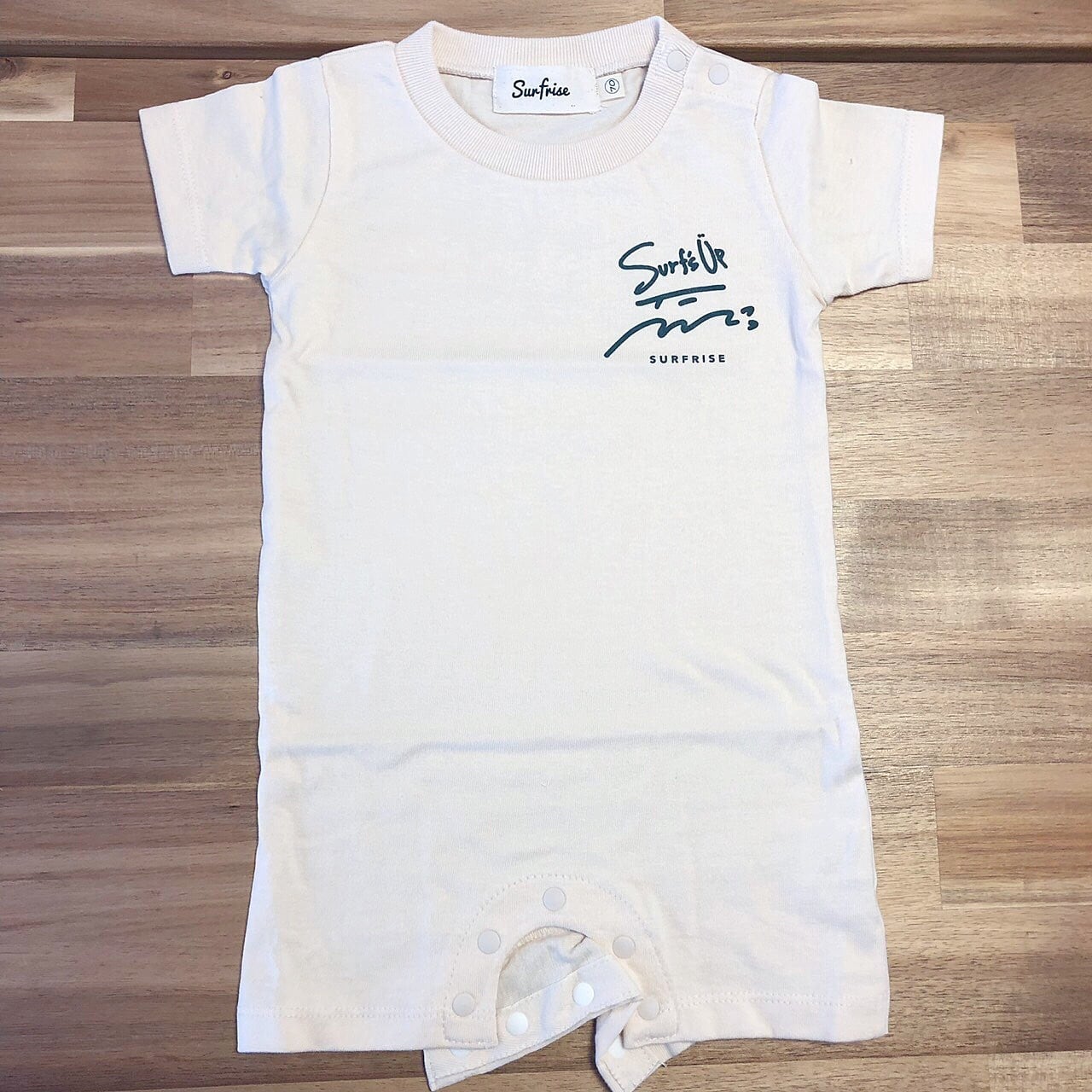 ★Baby★ Surf's Up Rompers - Natural