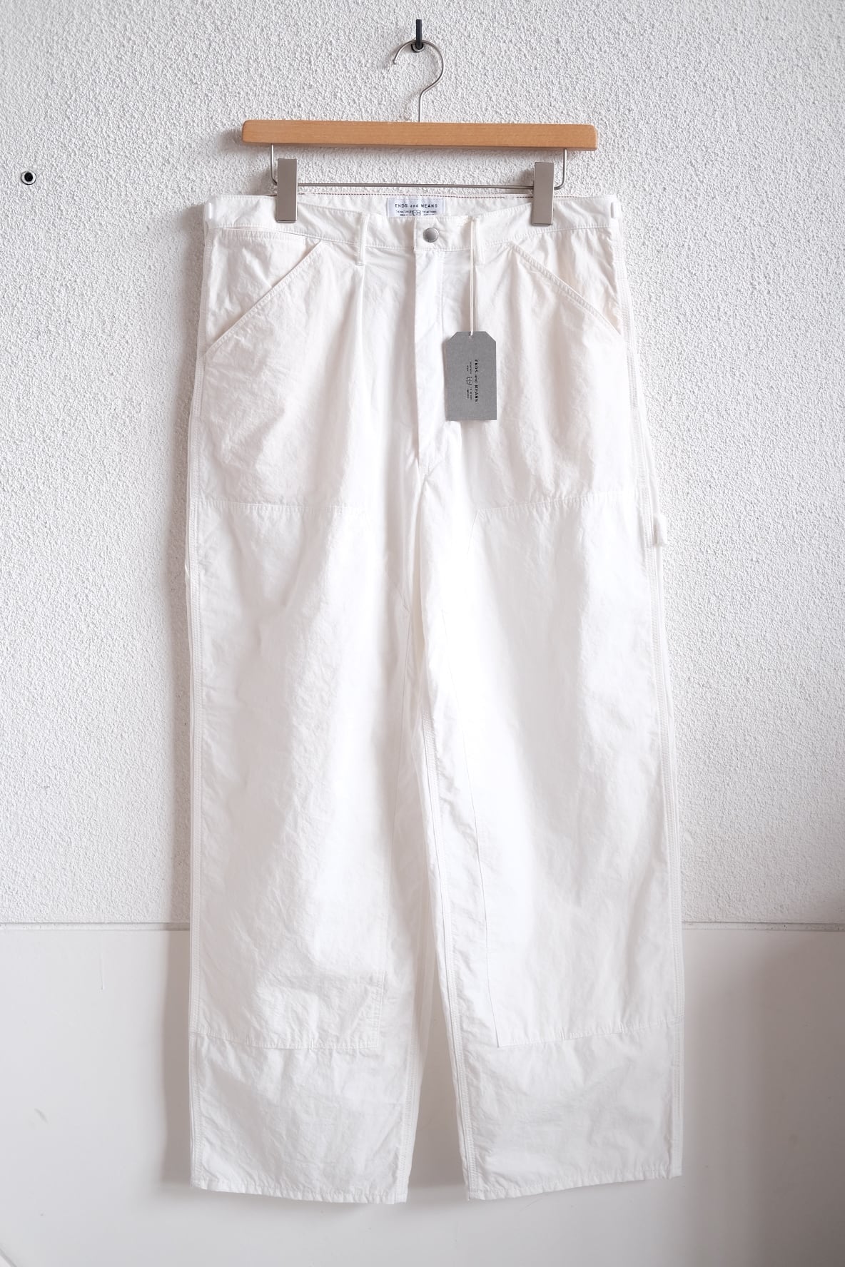 ENDS and MEANS＜エンズアンドミーンズ＞Double knee painter pants