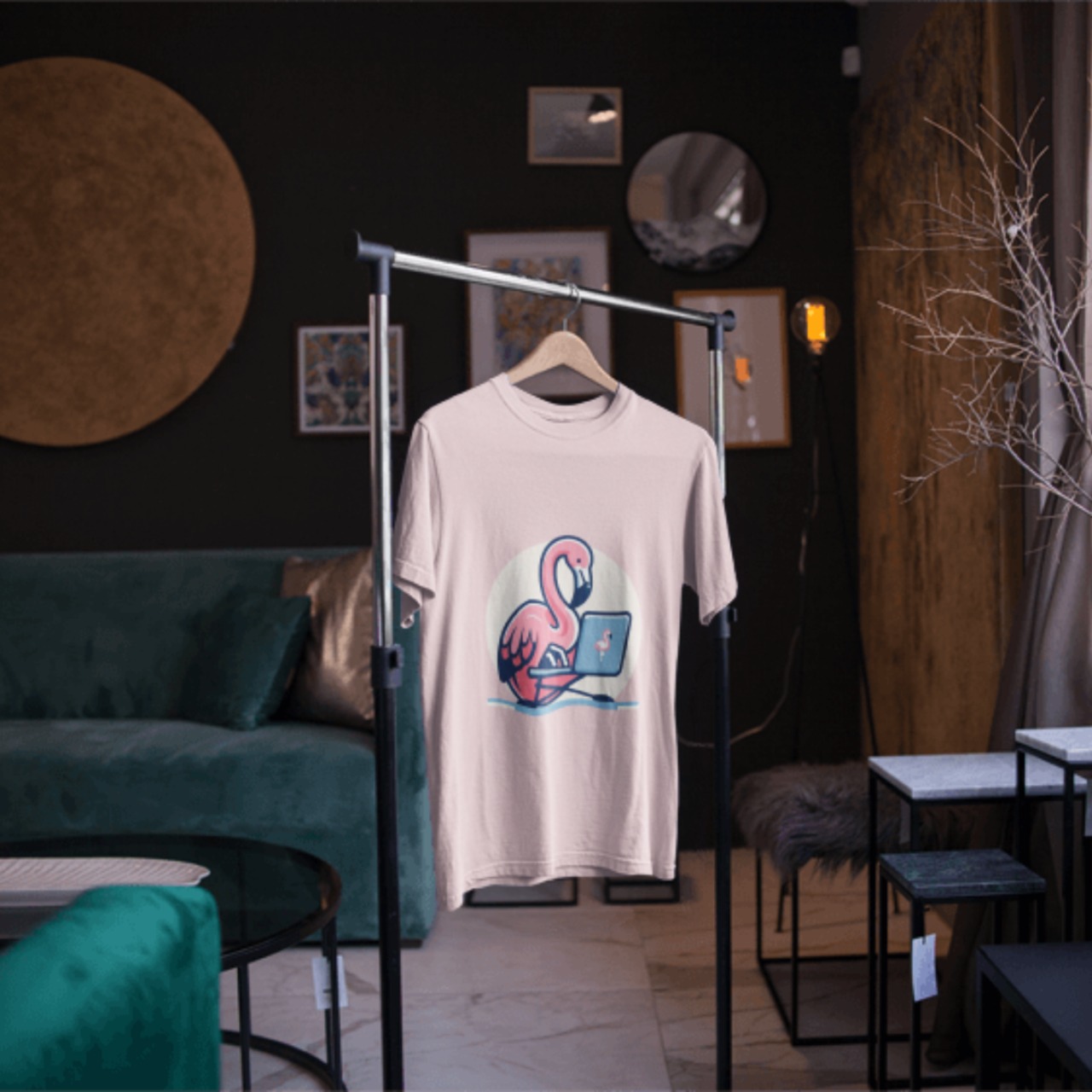 T-shirt -フラミンPC 4111