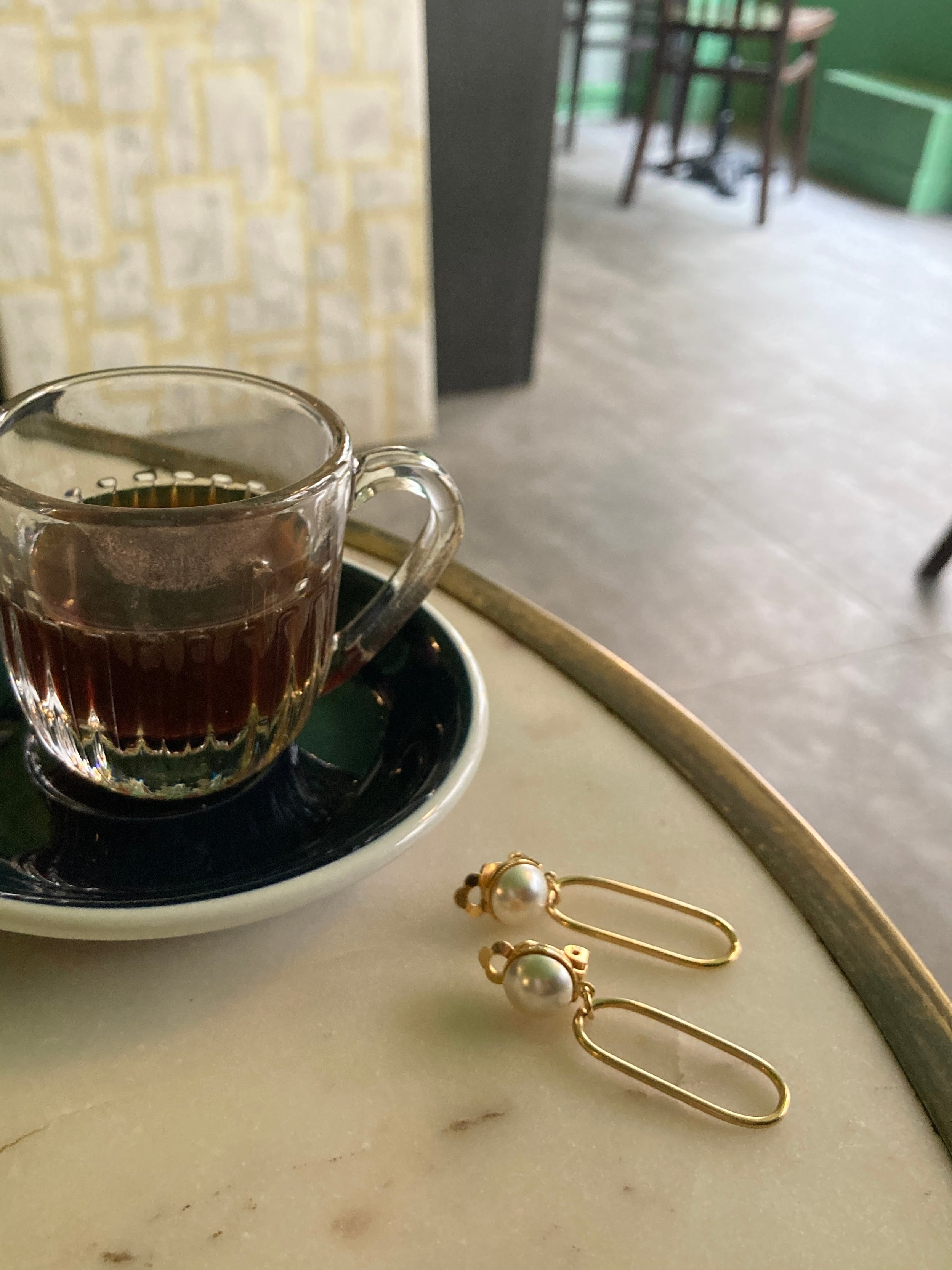 カリーヌパリ パールロングイヤリング ピアス | Caline Paris カリーヌ