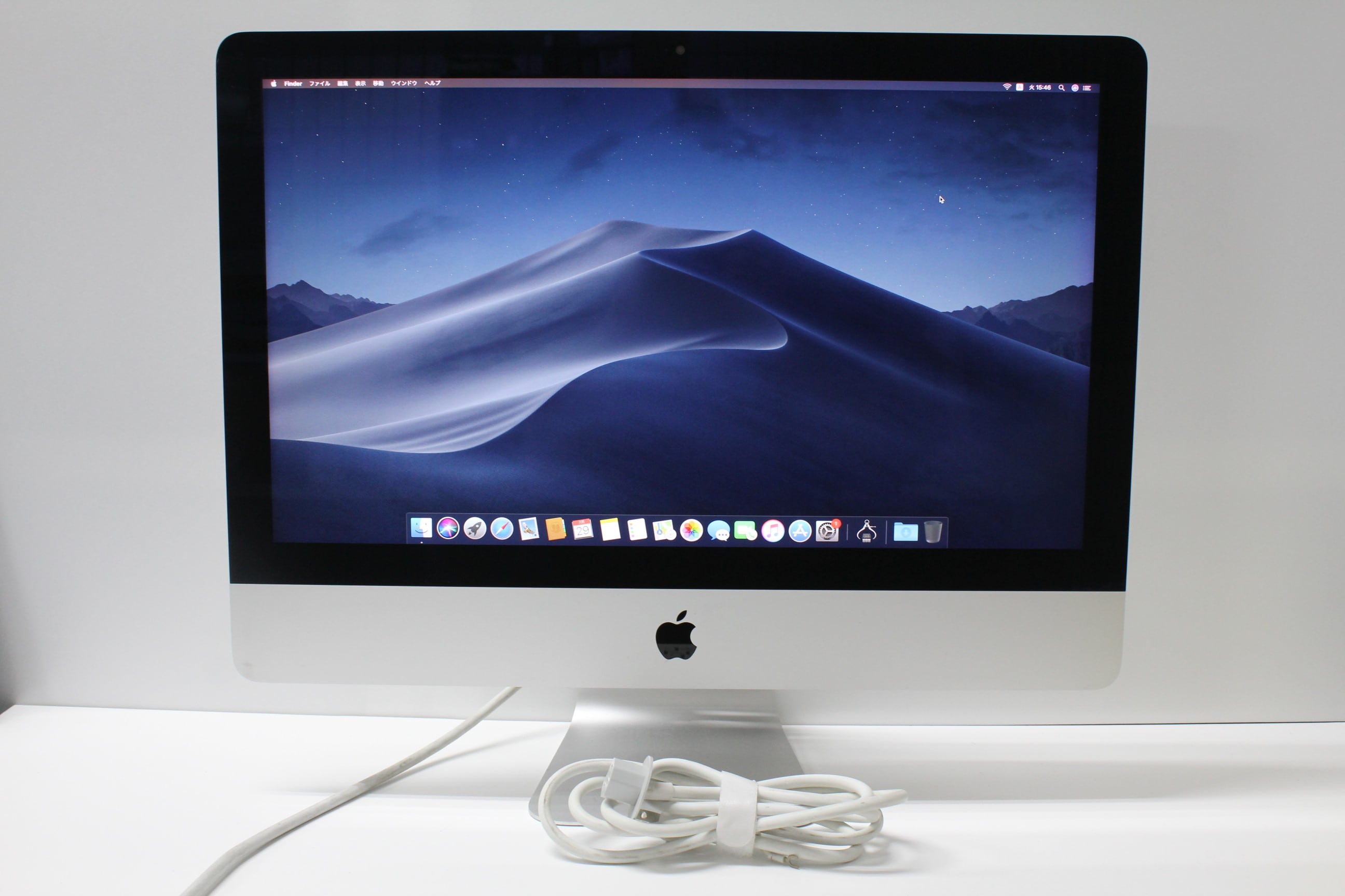 iMac（21.5インチ,2017）HDD1TB/8GB〈MMQA2J/A〉⑤