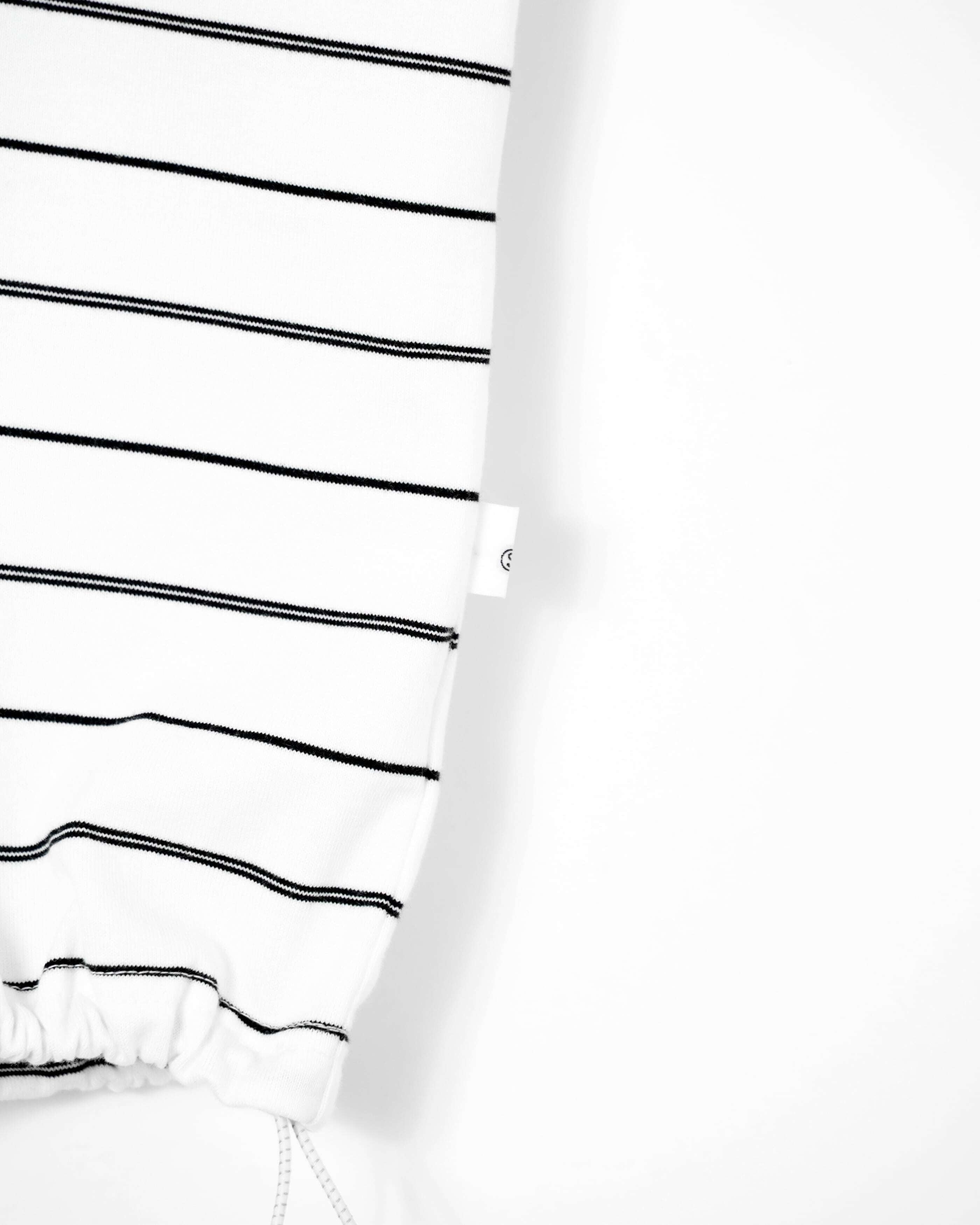 SUMARI HEMCODE OG MULTI BORDER T-SHIRT WHITE | nua