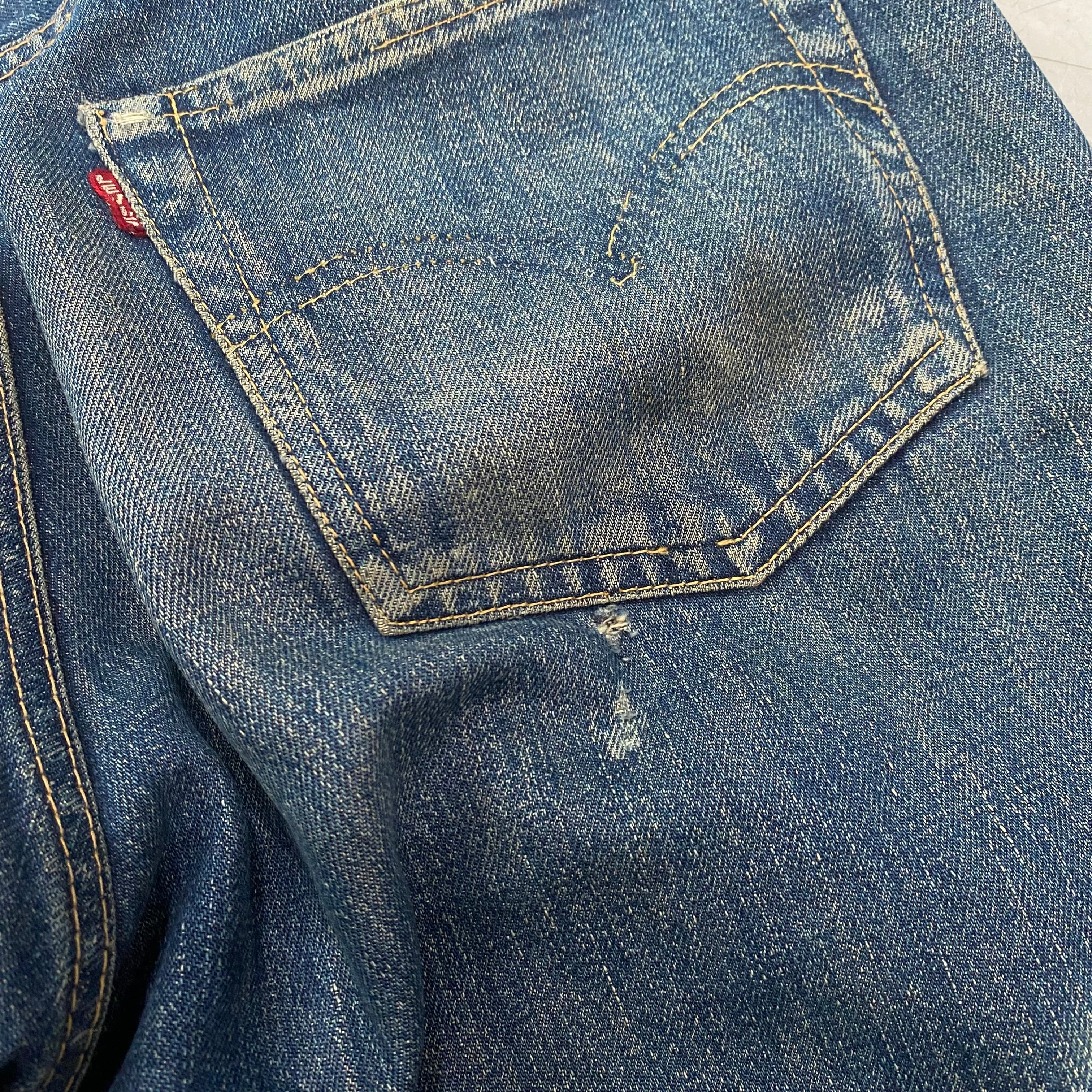 50s Levis 551ZXX Denim Jeans Guara 50年代 リーバイス 551ZXX デニム