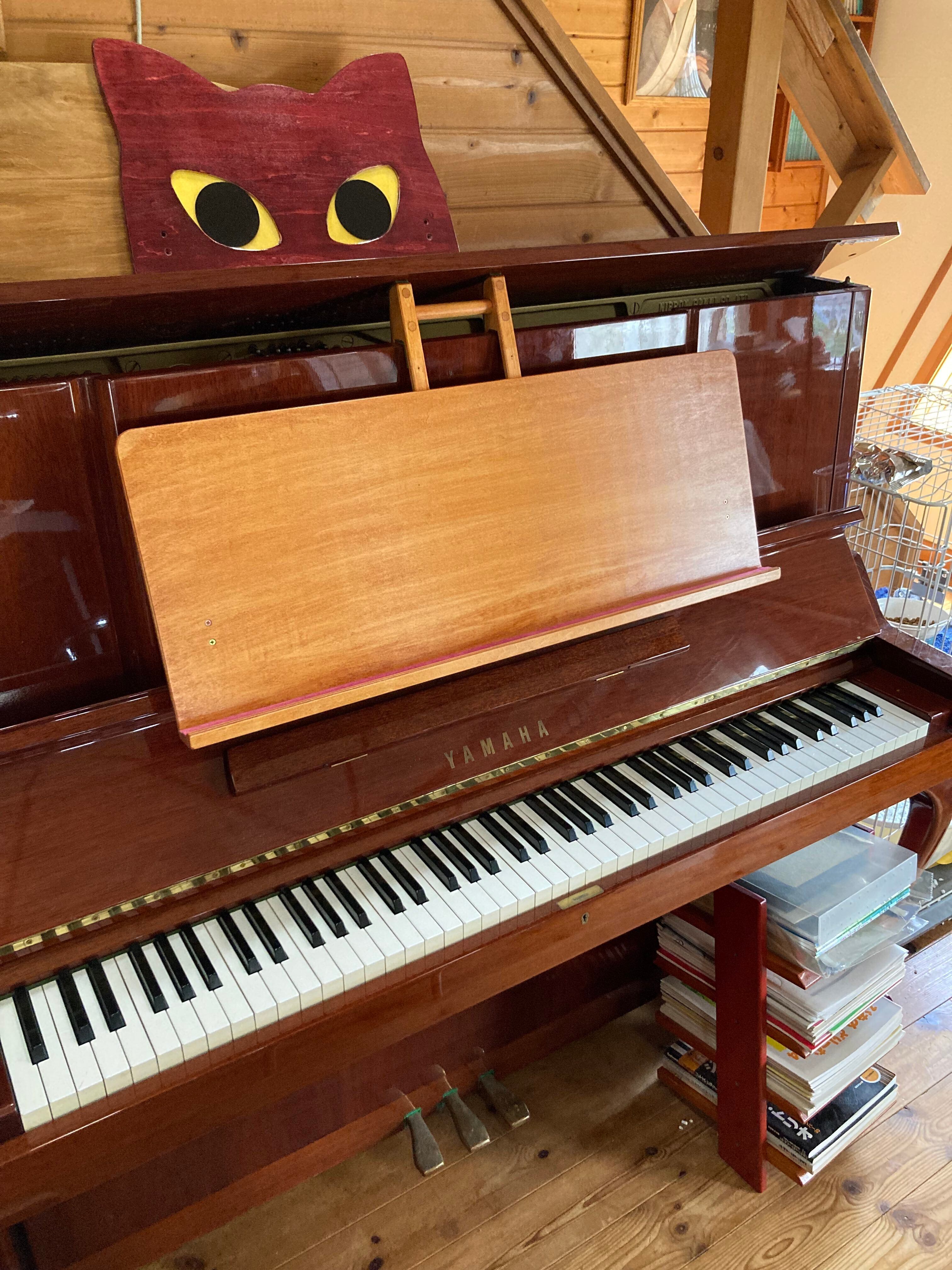 アップライトピアノ用補助譜面台 おきラック For U | 〜ピアノ調律師