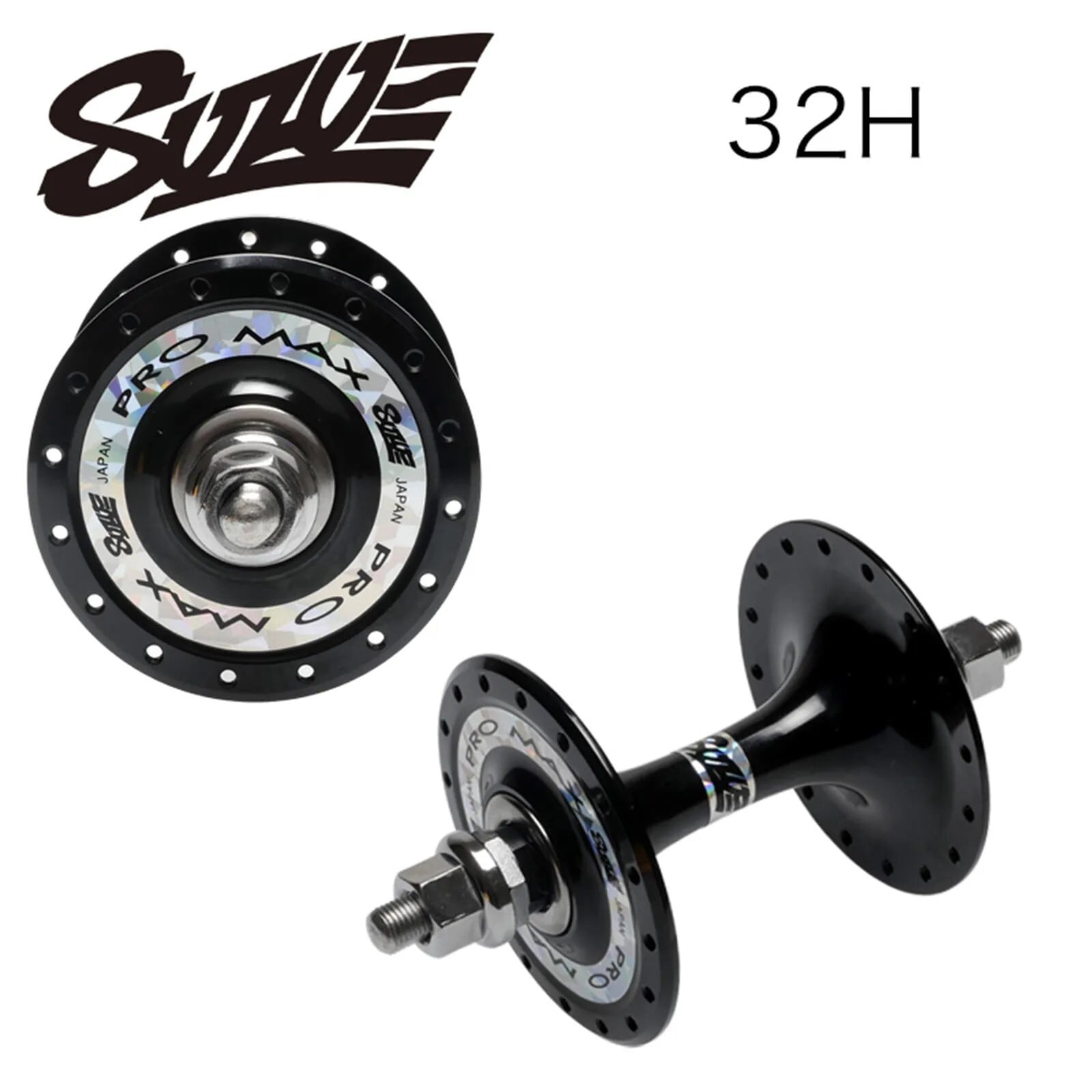 suzue スズエ Suzue - Pro Max Track Hub - Front 32H BLK