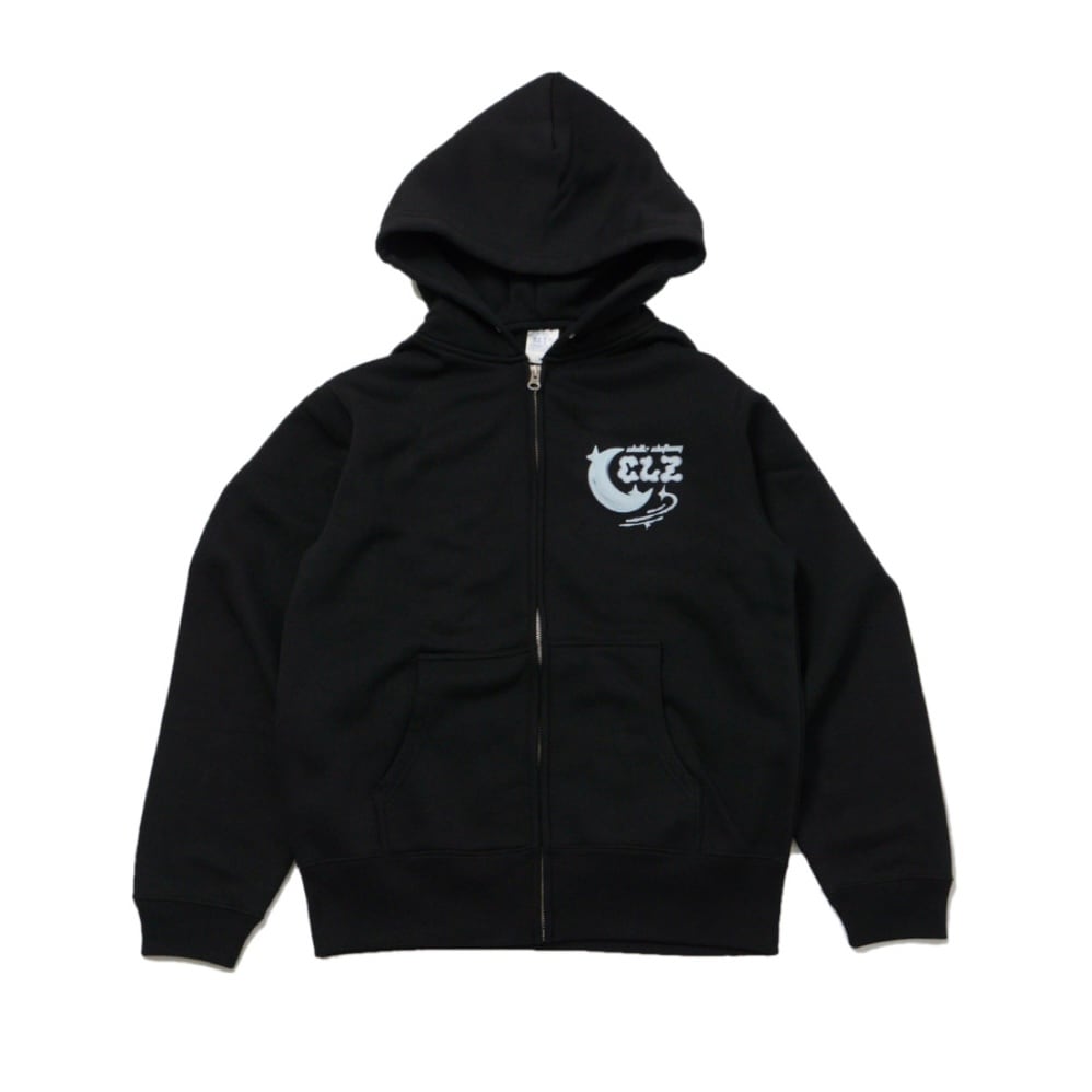 ORIGINAL ZIP HOODIE /BLACK | chillz clothing