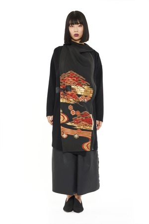 #mgakimono COAT/STOLE〈301621〉 + OPTION PANEL KIMONO Wearable ART