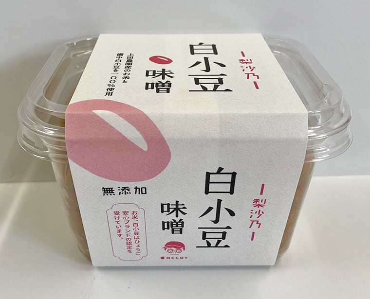 梨沙乃　白小豆味噌