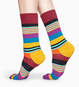 Multi Stripe Sock